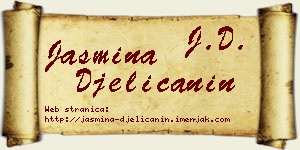 Jasmina Đelićanin vizit kartica